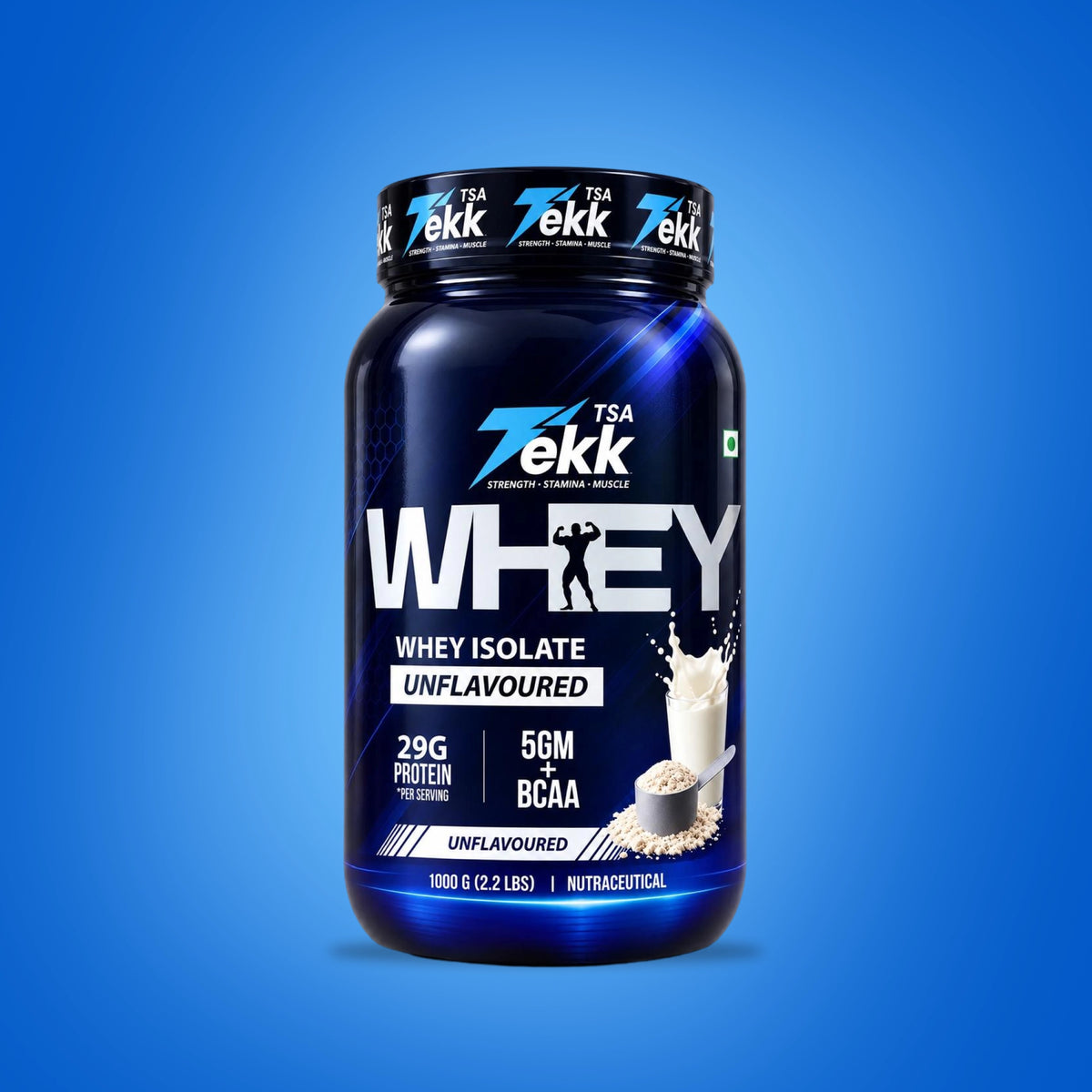 TSA TEKK Whey Isolate Unflavoured (1 kg)