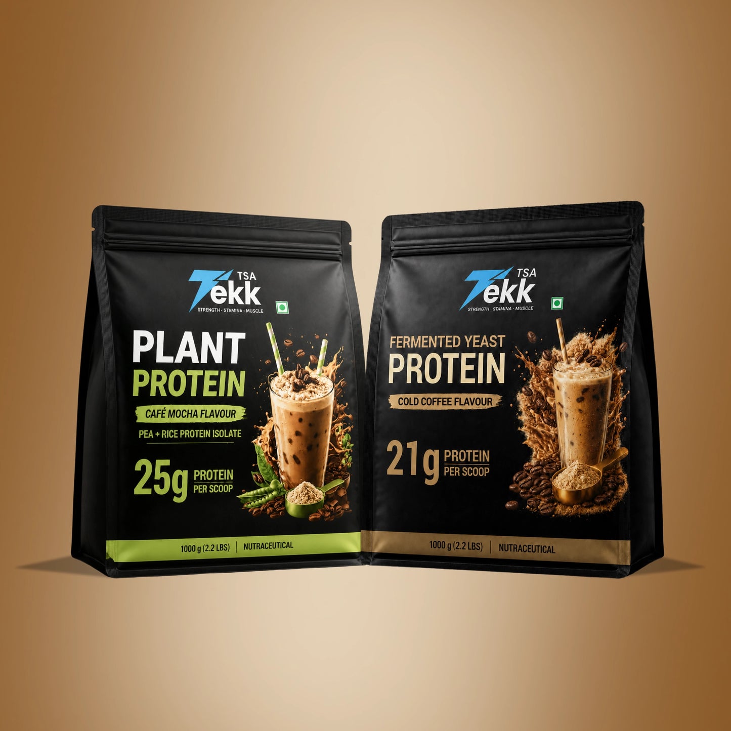 Plant + Yeast Protein Combo – 1kg Each