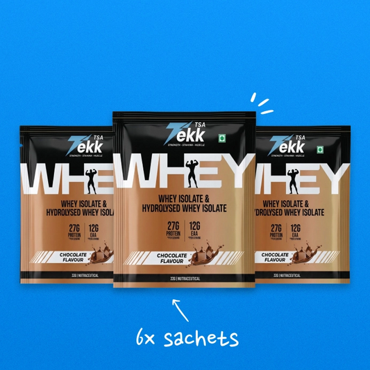 Sachet 33g - Whey Isolate Chocolate Flavour Pack of 6