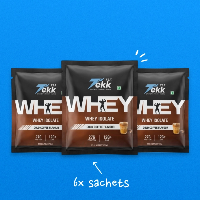 Sachet 33g - Whey Isolate Cold Coffee Pack of 6