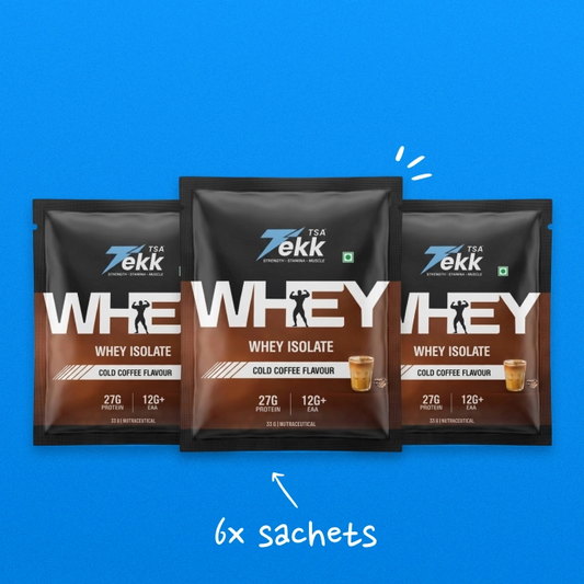 Sachet 33g - Whey Isolate Cold Coffee Pack of 6