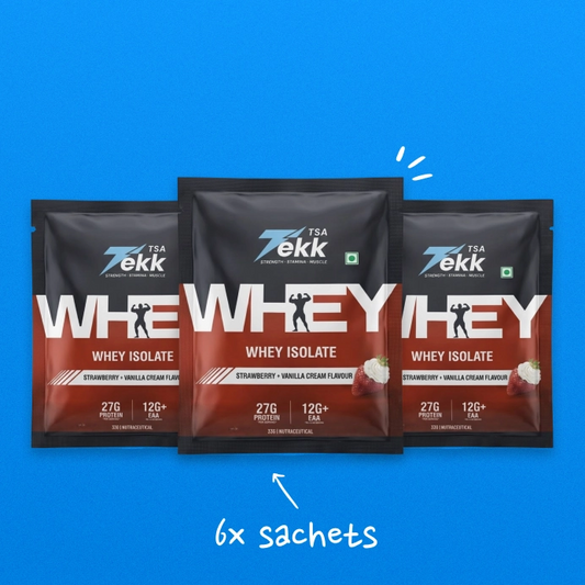 Sachet 33g - Whey Isolate Strawberry Vanilla Cream Pack of 6