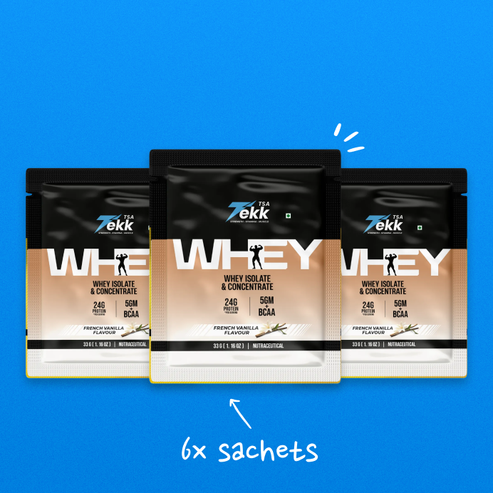 Sachet 33 Grams - French Vanilla Whey Pack of 6