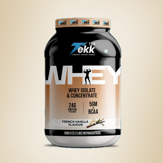 French Vanilla Flavour Whey (1Kg)