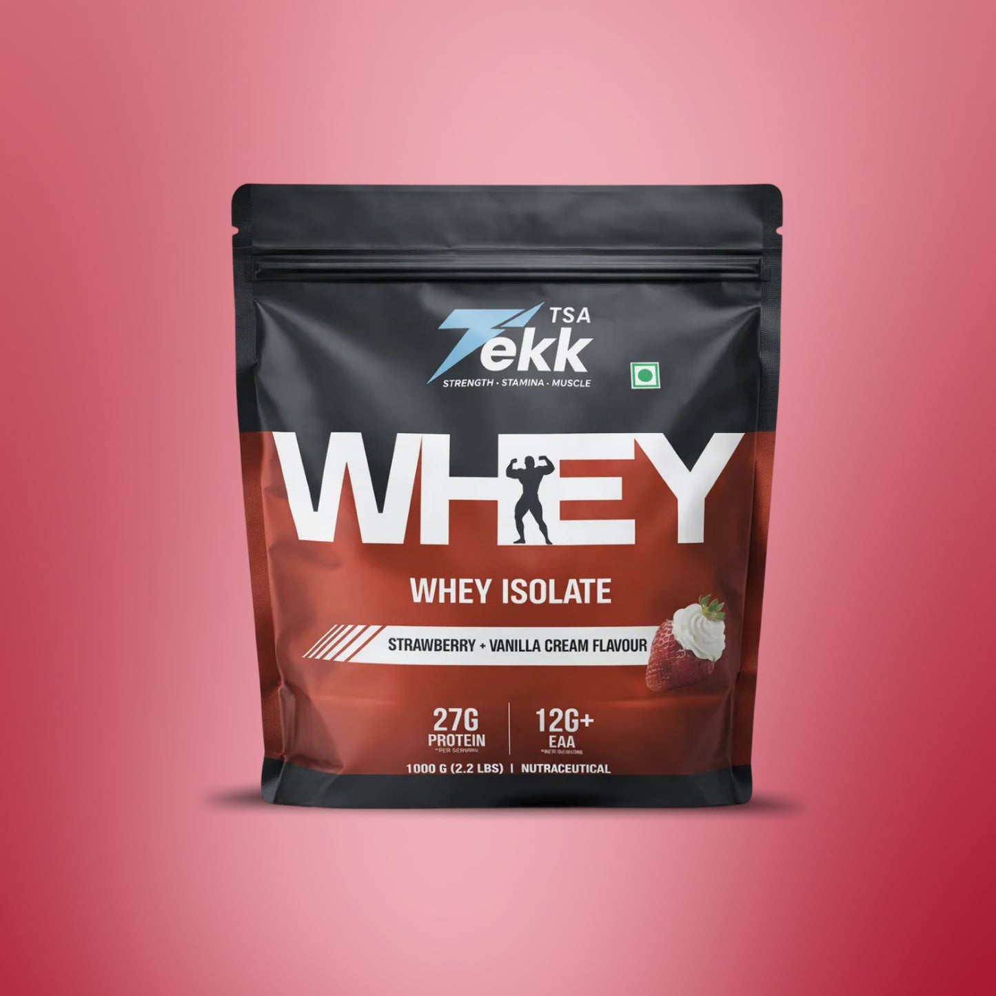 Strawberry Vanilla Cream Whey Isolate (1Kg)