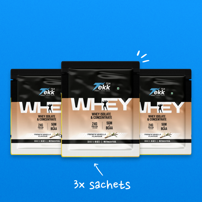 Sachet 33 Grams - French Vanilla Whey Pack of 6